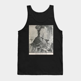 Mt. Vesuvius,vintage illustration, 1756 Tank Top